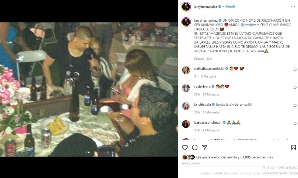 La recuerda con mucho cariño