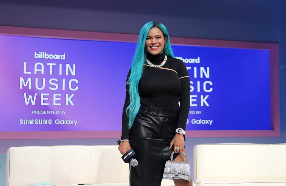 Karol G, Cabello azul, Latin Music Week, Billboard, Cartera
