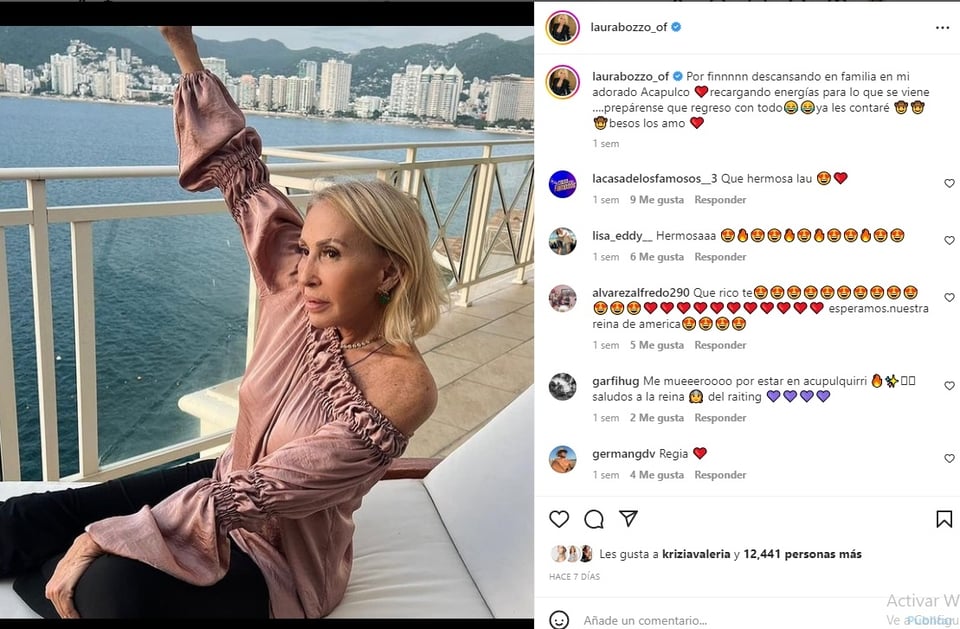 Laura bozzo aparece en diminuto traje