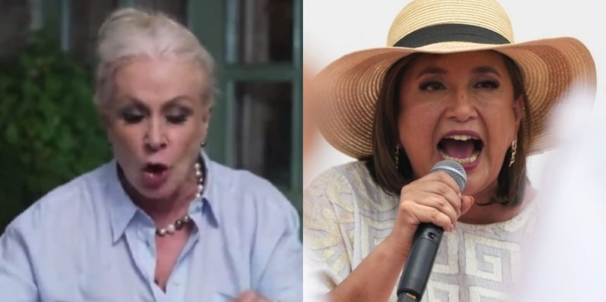 actress, candidate- Laura Zapata Xóchitl Gálvez, actriz, candidata, México, MundoNOW
