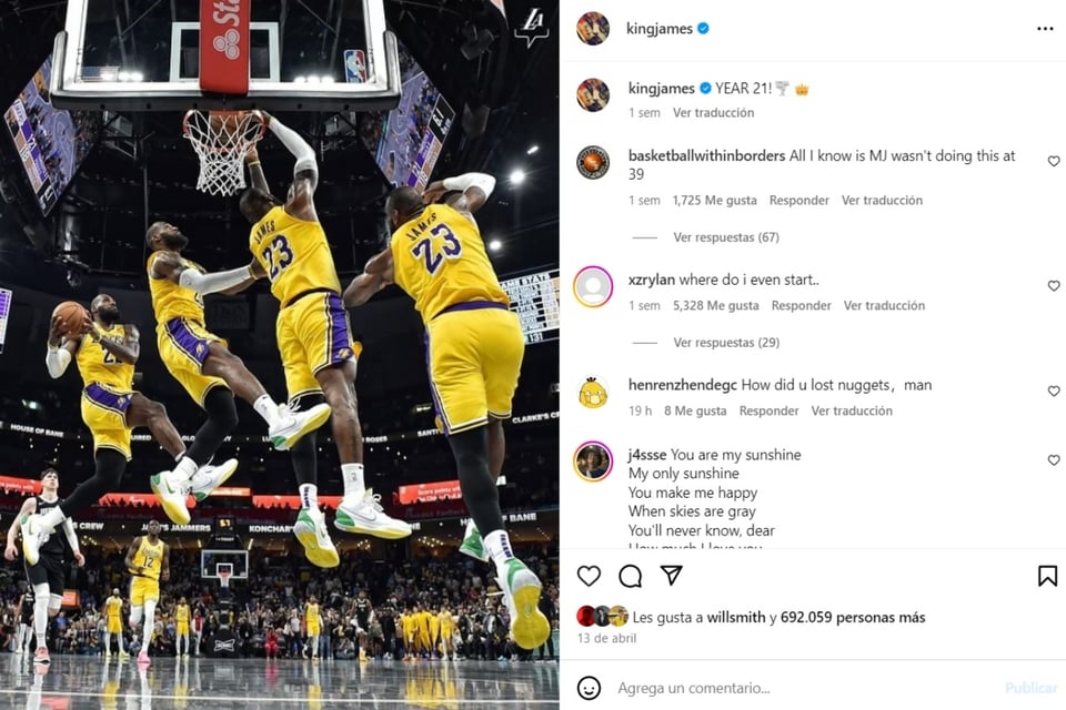 LeBron James Lakers, Porter, Murray, Anthony Davis, MundoNOW