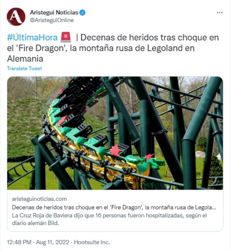 "Nosotros mismos no notamos nada"