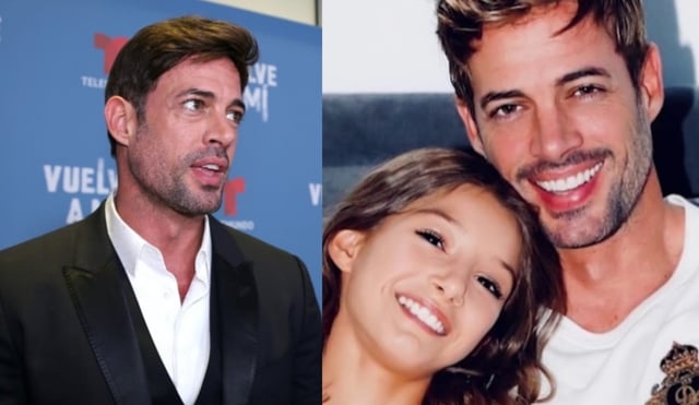 They claim that William Levy’s daughter discovered him with another woman