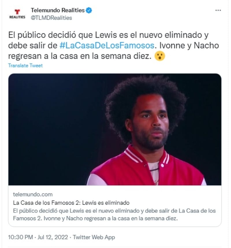Hubo comentarios de los primeros eliminados, ¿por qué crees que decían eso de ustedes dos?