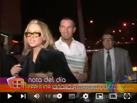 Desplante de Paulina Rubio