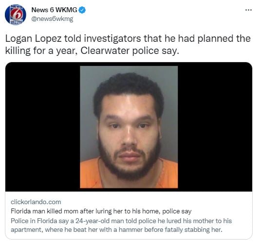 He planned the murder for a year
