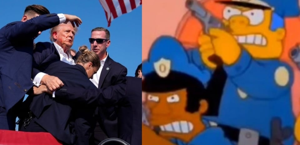 Aparece predicción de Los Simpsons sobre atentado a Trump featured image