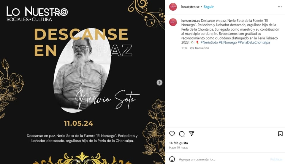 Luchador El Noruego, periodista, redes sociales, Instagram, MundoNOW