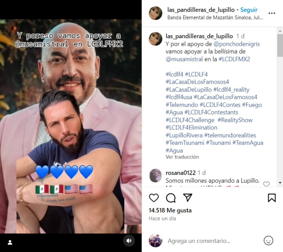 Lupillo Rivera daughter Chapo, Poncho de Nigris, Marcela Mistral, LCDLF, MundoNOW