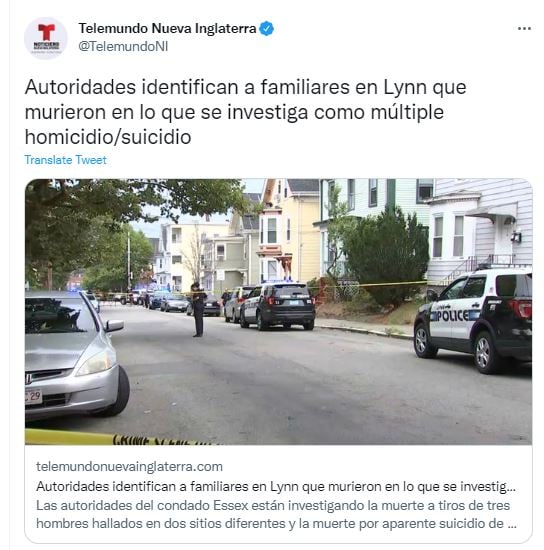 Luego de que mató a tres familiares, la mujer se suicidó en un estacionamiento