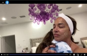 "No importa mi amor, papi fue un ganador", aseguró la boricua