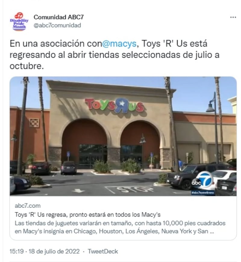 ¿Qué es esta juguetería?