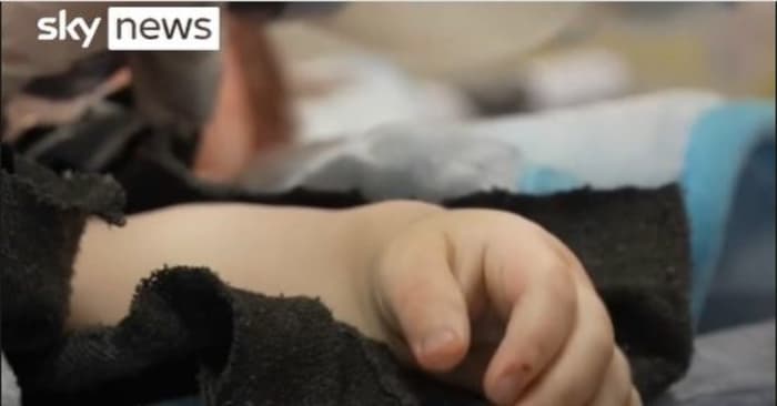 mother and boyfriend cried over their baby
