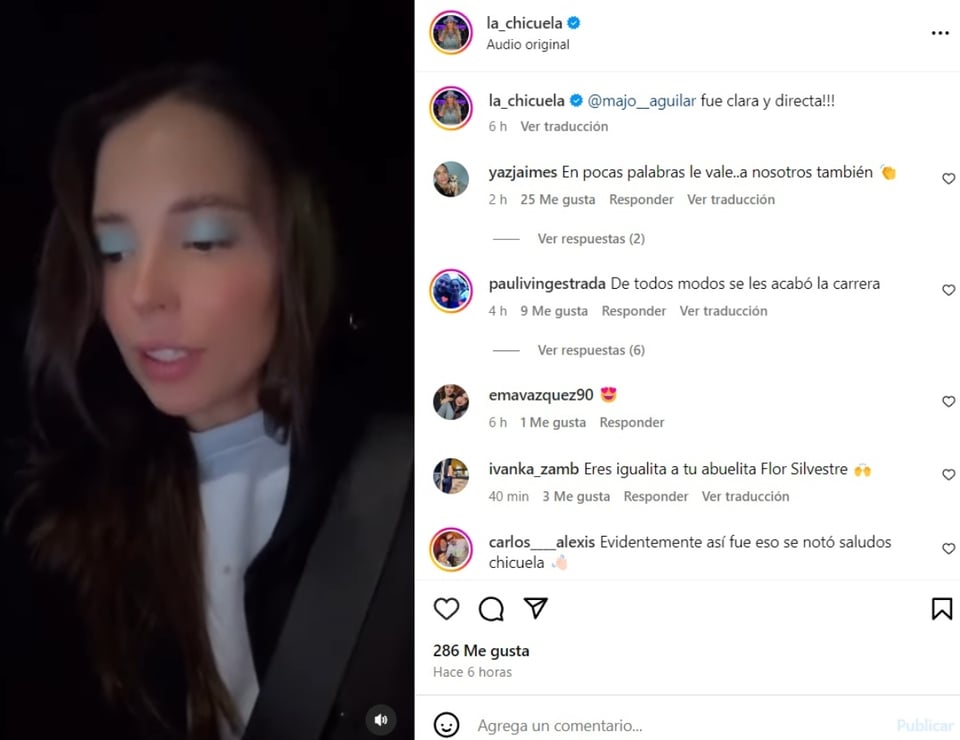 Majo and Ángela Aguilar, social networks, video, Instagram, MundoNOW