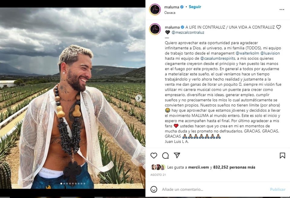 Maluma es hospitalizado de emergencia