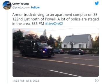 Activan despliegue policial masivo tras tiroteo mortal en Oregon