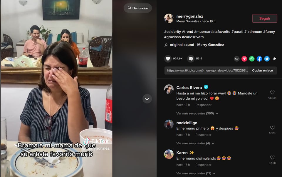 Reto TikTok