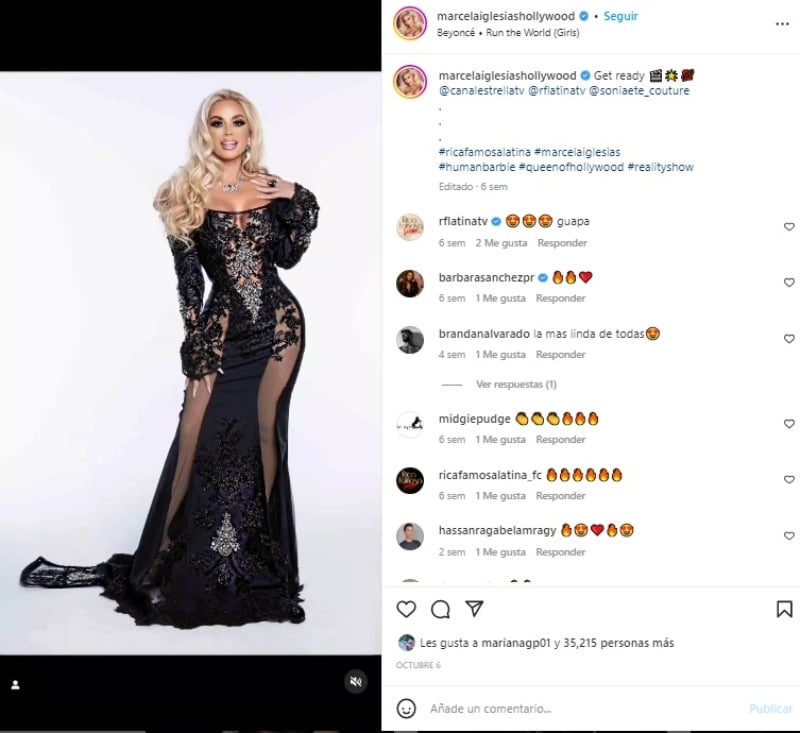 Marcela Iglesias Rica Famosa Latina: ¿Cómo llegó esta invitación para Rica, Famosa, Latina?