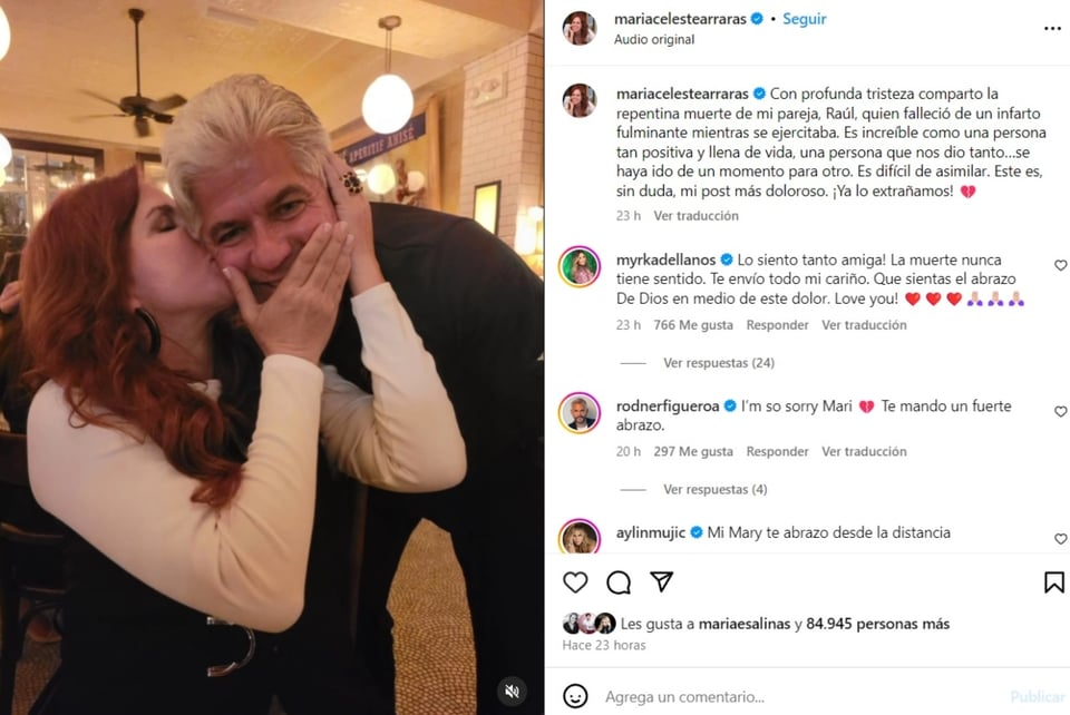 novio de María Celeste, relación, noviazgo, Manny Arvesu, MundoNOW