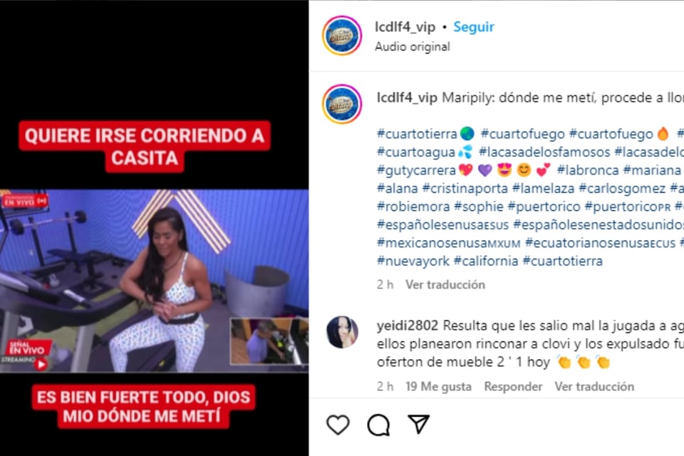  reality, Telemundo, Maripily, expulsion, mundonow
