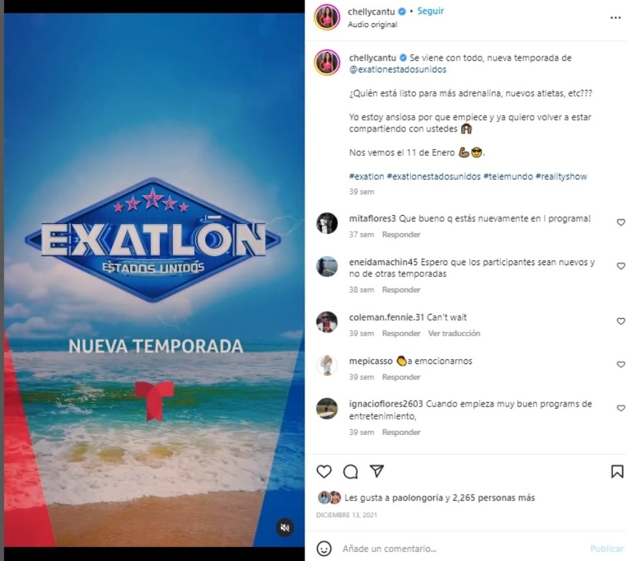 Marisela Chelly Cantú Exatlón: ¿Podría ser Casa los Famosos Exatlón?