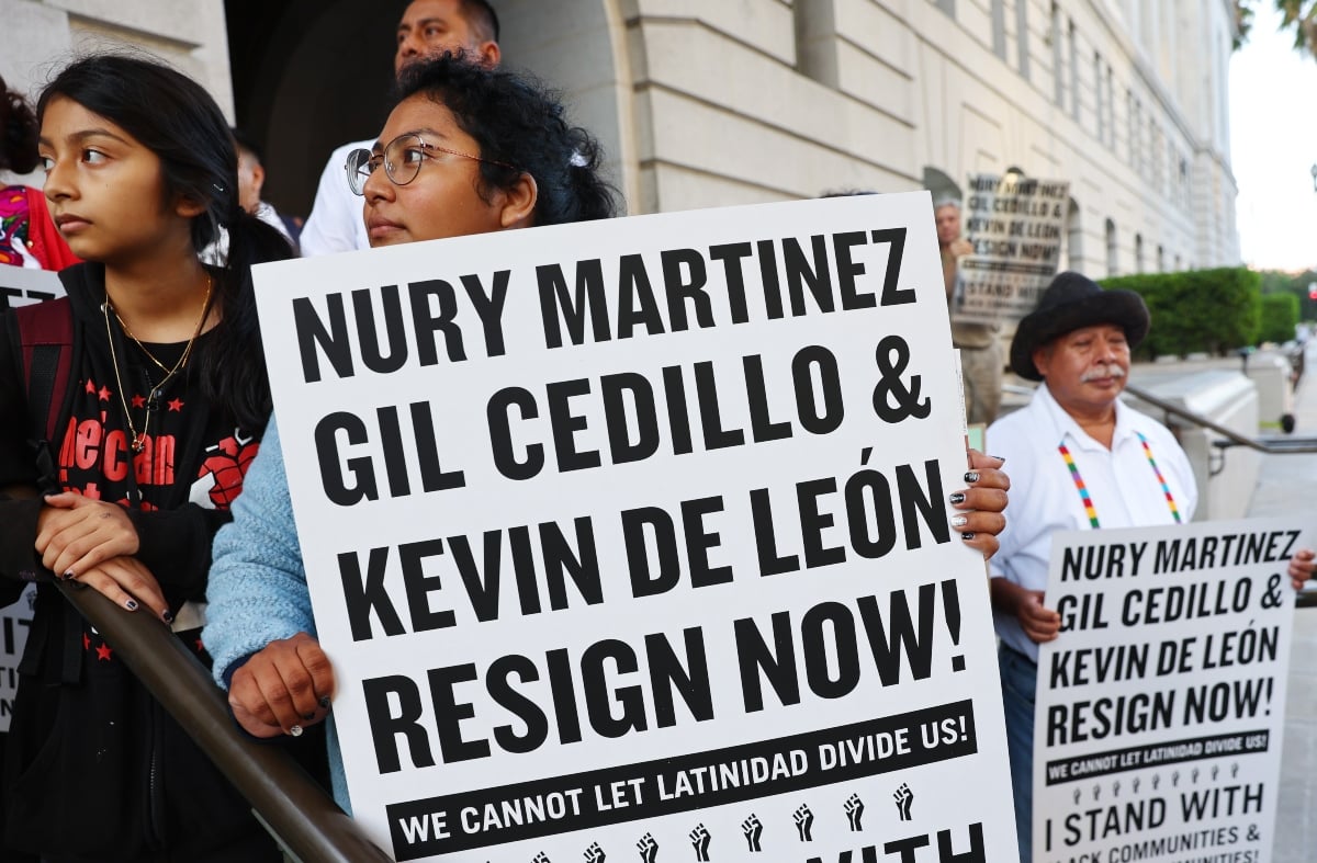 Suspenden a concejales latinos de Los Ángeles tras escándalo racista