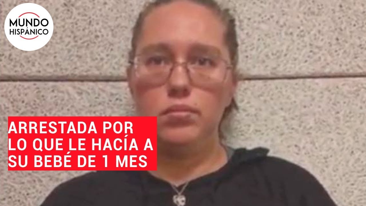 Arrestaron a una madre luego de que grabaran terrible abuso contra su bebé de 1 mes