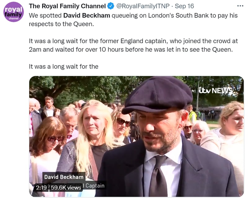 David Beckham Reina Isabel