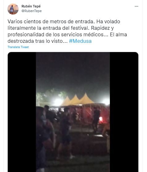Suspenden el evento