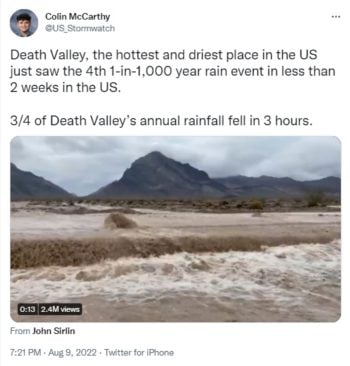 California catastrófica súper inundación