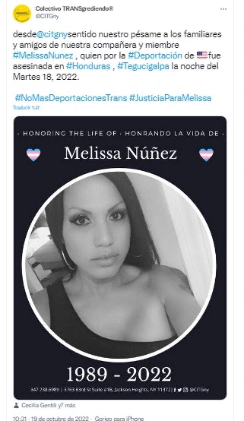 La recuerdan sus conocidos