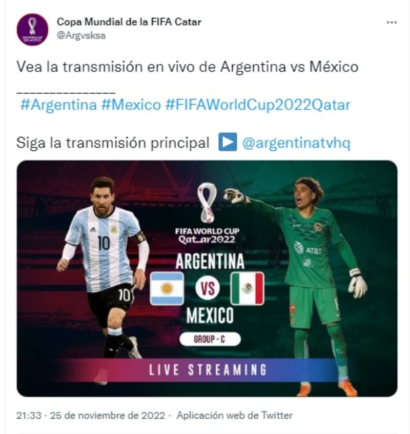 Argentina vs México el juego más esperado del Mundial