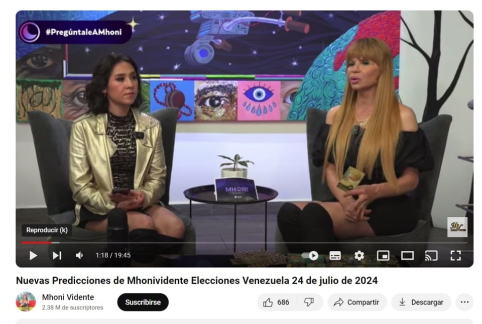 Mhoni Vidente predicciones 24 julio, Donald Trump, Kamala Harris, EEUU, MundoNOW