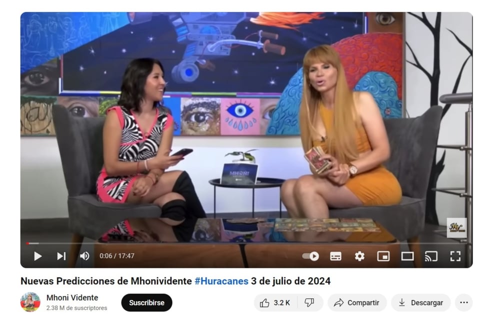 Mhoni Vidente Drug Lord, Brenda Zamudio, host, El Heraldo de México, MundoNOW