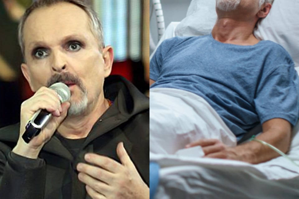 Miguel Bosé es hospitalizado y se someterá a cirugía urgente
