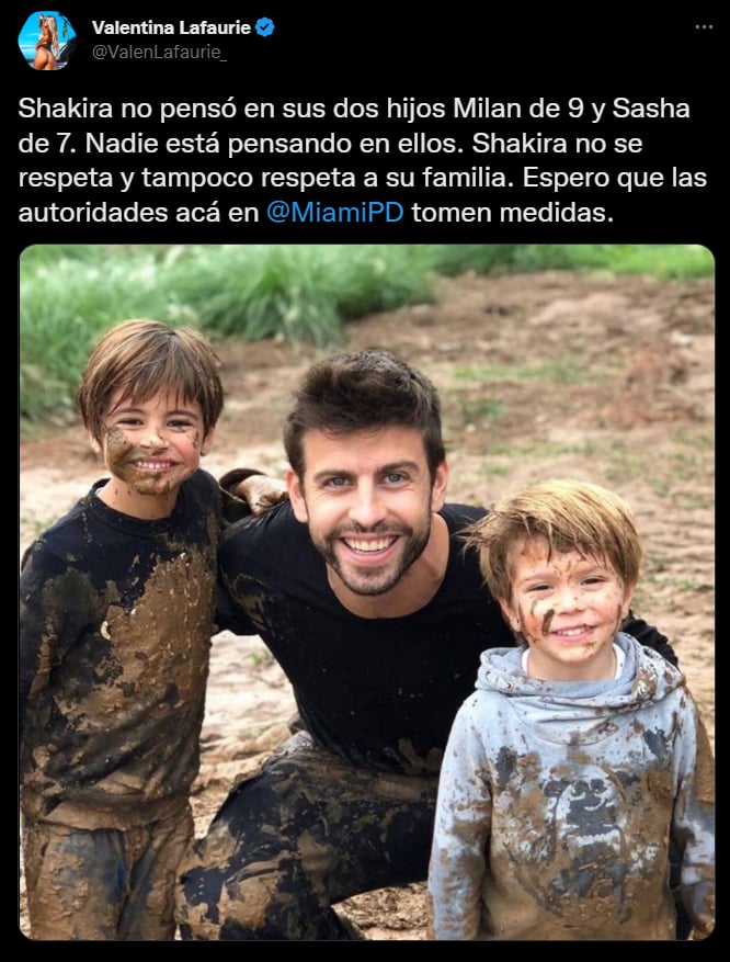Aseguran que Milán le insistió mucho a Shakira