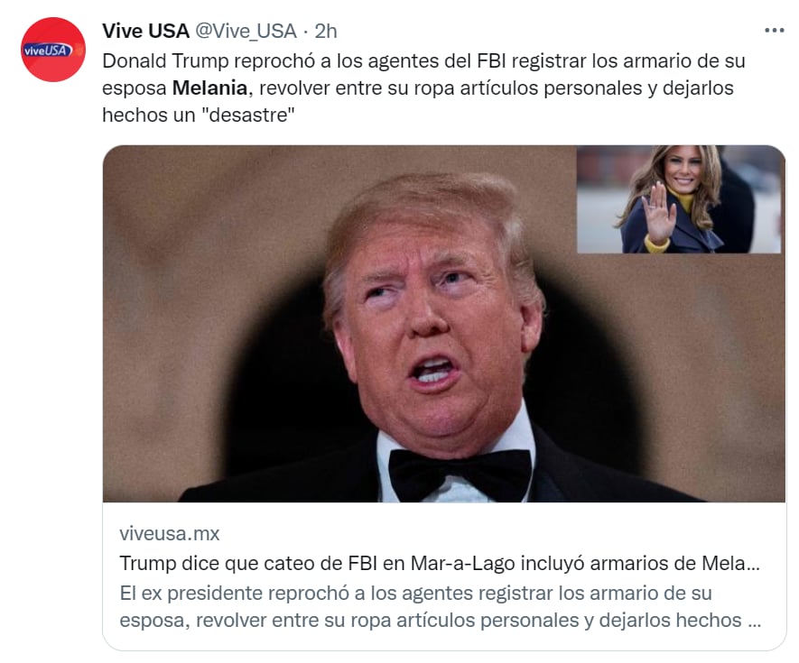 Donald Trump armarios Melania