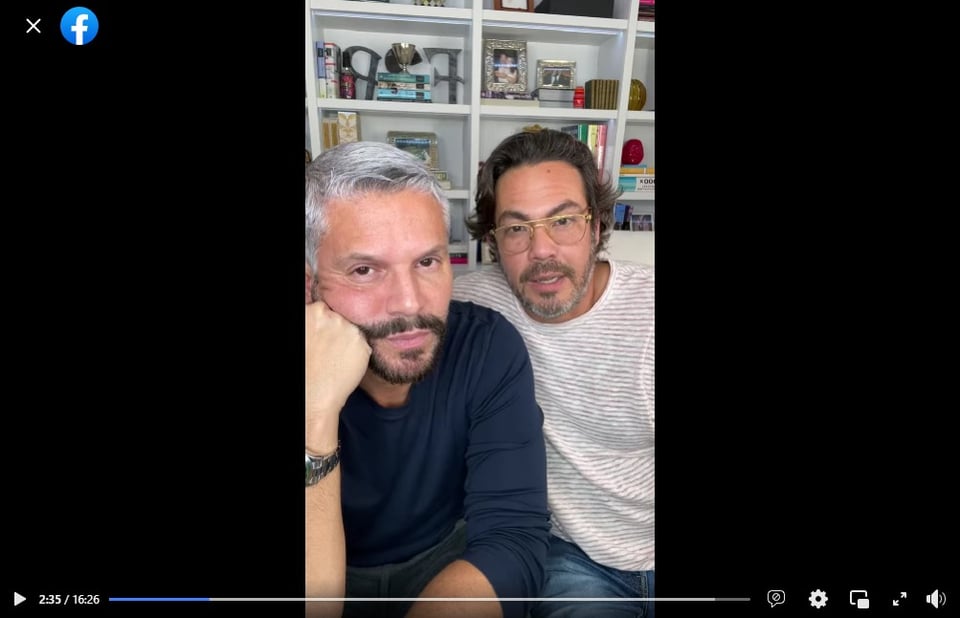 Rodner Figueroa pareja luto