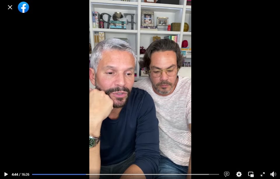 Rodner Figueroa pareja luto