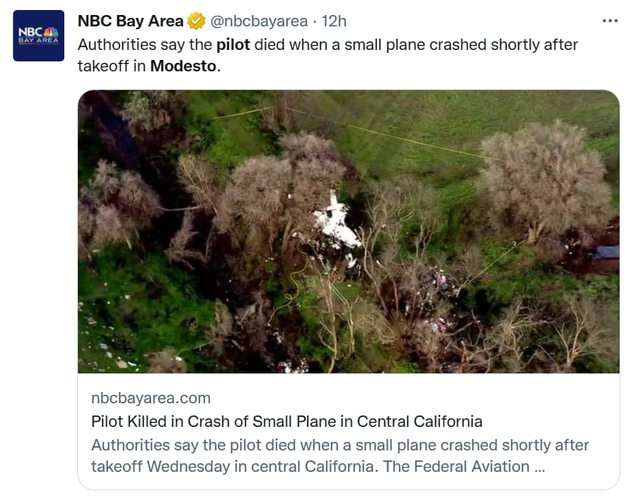 Accidente avión