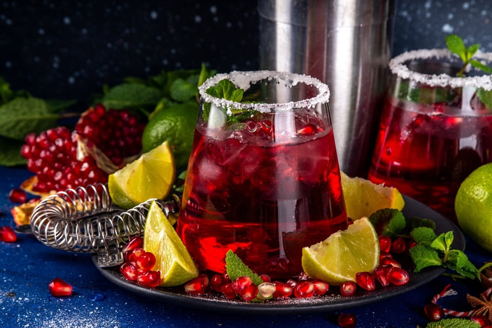 mojito de granada, mojito, bebidas, Sabor, MundoNOW