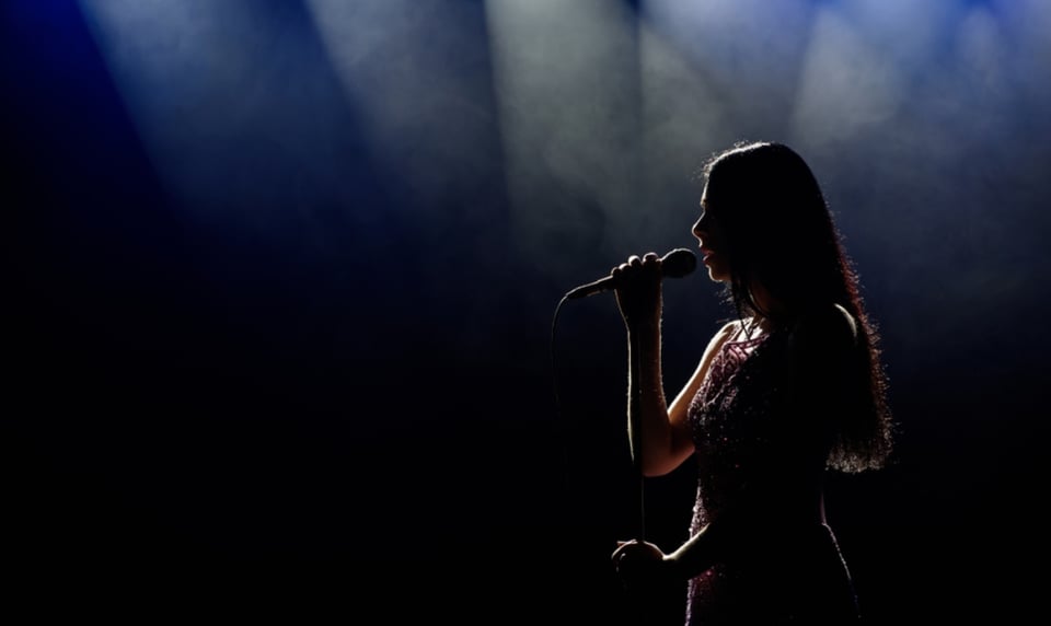 singer, escenario, ruido, audiencia