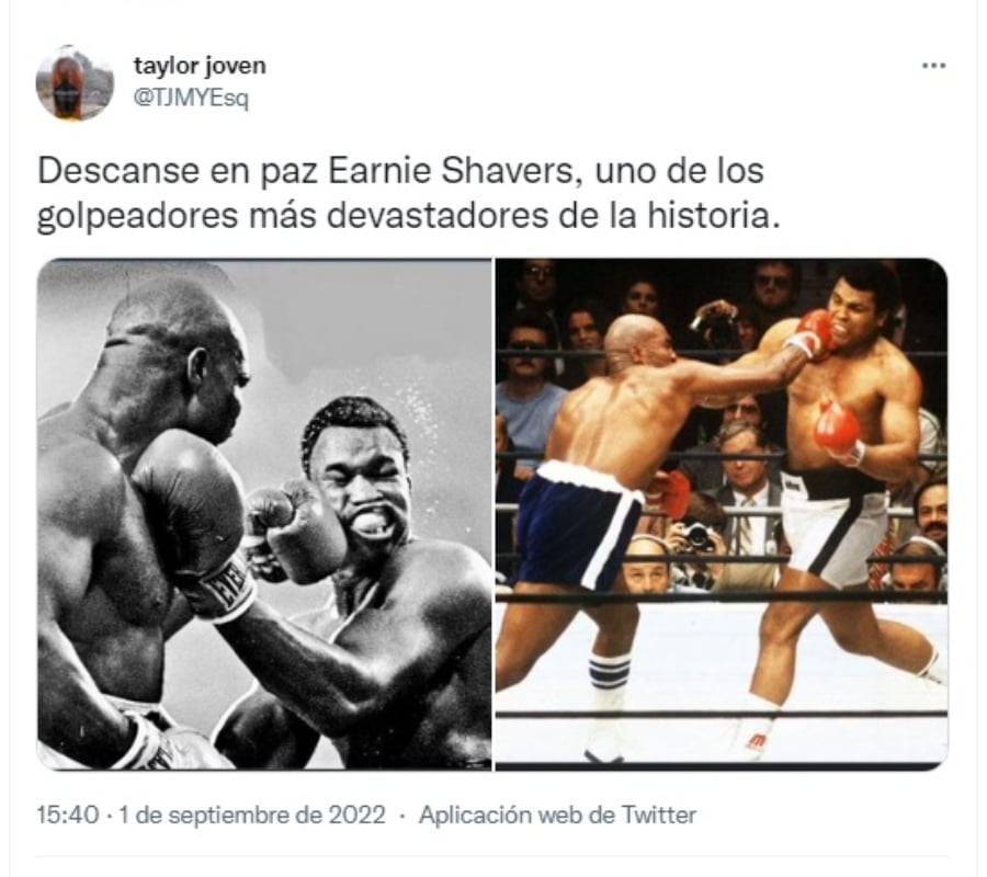 "One of the hardest punchers in boxing history"