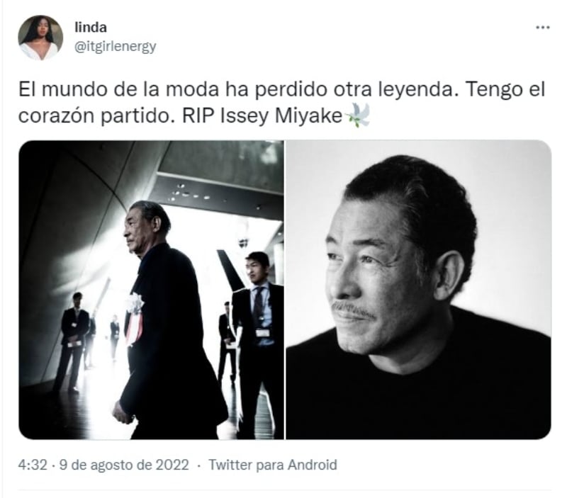 Muere Issey Miyake: Detestaba que lo llamaran diseñador
