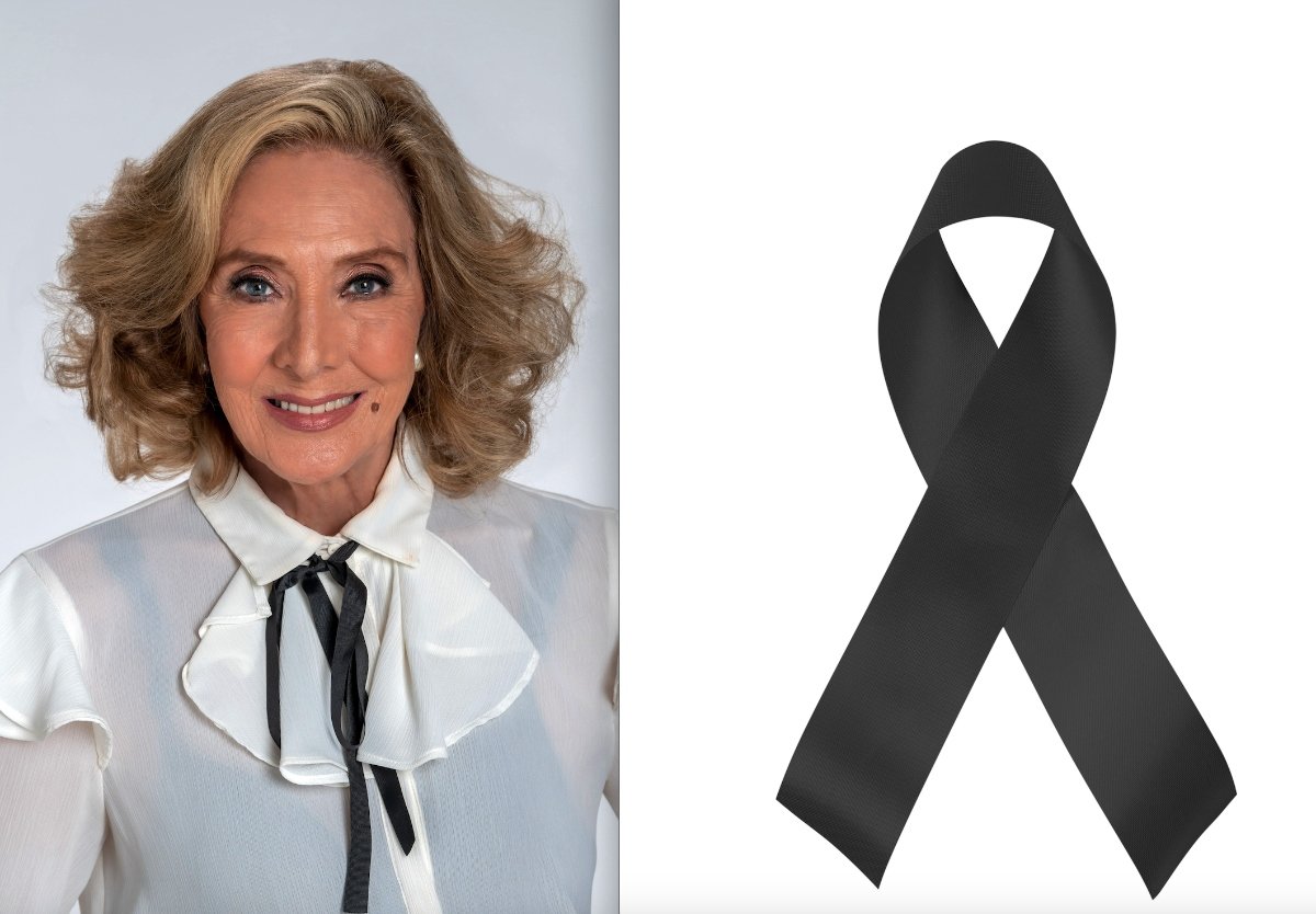 Muere Lorena Velázquez, Lorena Velázquez, luto, moño de luto, MundoNOW