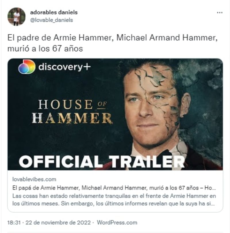 His terrible accusations