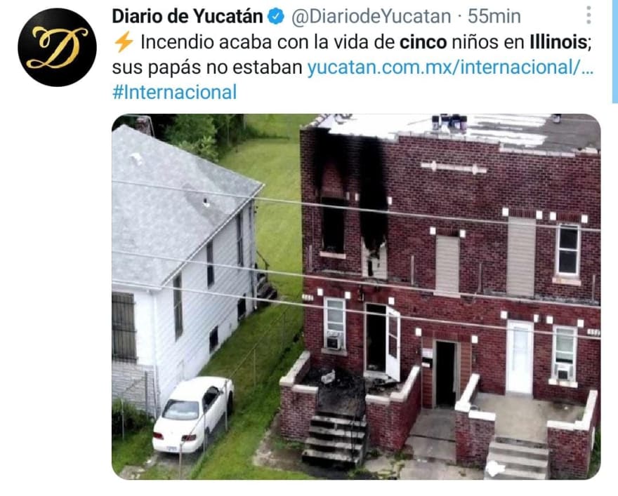 The death of the five brothers in the fire shocked the community