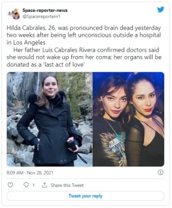 Hilda Cabrales, friend of Christy Giles, dies like a heroine two weeks after they were drugged