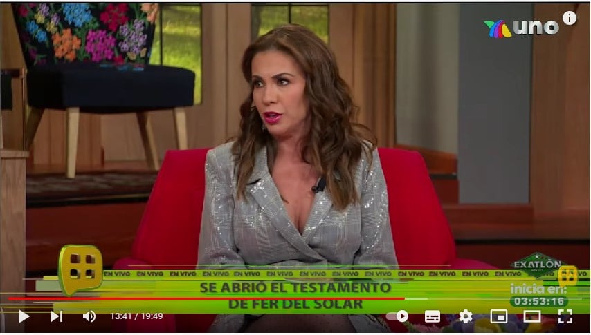 Ingrid Coronado enfurece tras la repartición de la herencia del conductor