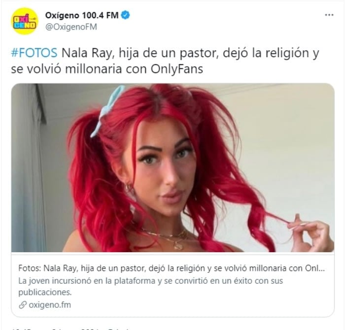 Young man leaves OnlyFans church: "I was born to be a sexual creature"